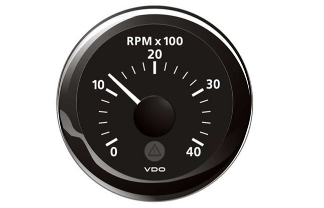 Marine Tachometer 4000 RPM Gauge